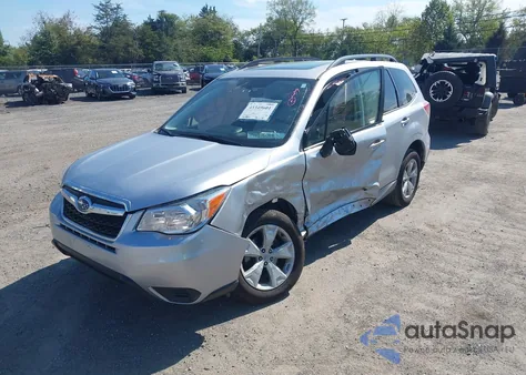 2014 Subaru Forester 2.5I Premium from USA, damaged, VIN JF2SJAEC4EH550942